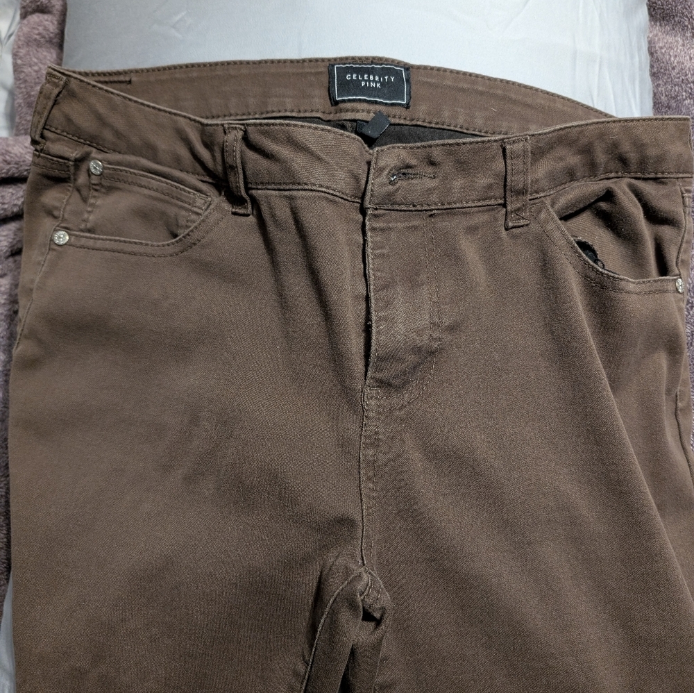 Celebrity Pink Brown Pants
